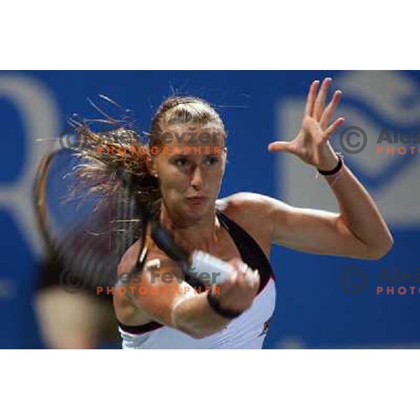 Polona Hercog (SLO) during action in first round of Banka Koper Slovenia Open, WTA tour, Portoroz 21.7.2009 