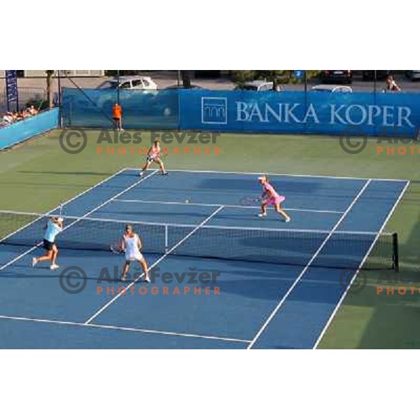 action in second round of Banka Koper Slovenia Open, WTA tour, Portoroz, Slovenia 22.7.2009 