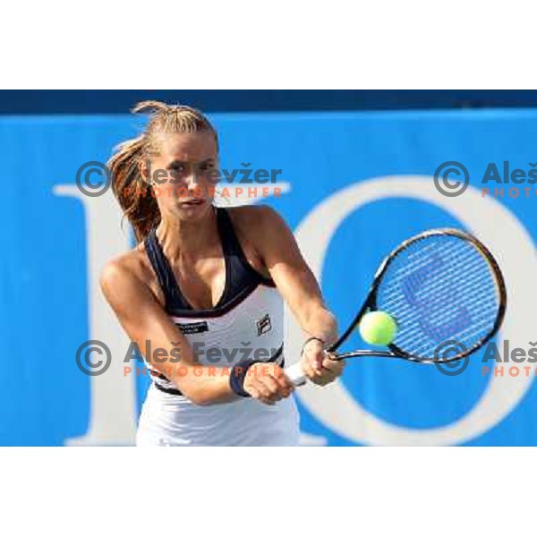 Polona Hercog (SLO) during action in second round of Banka Koper Slovenia Open, WTA tour, Portoroz, Slovenia 22.7.2009 