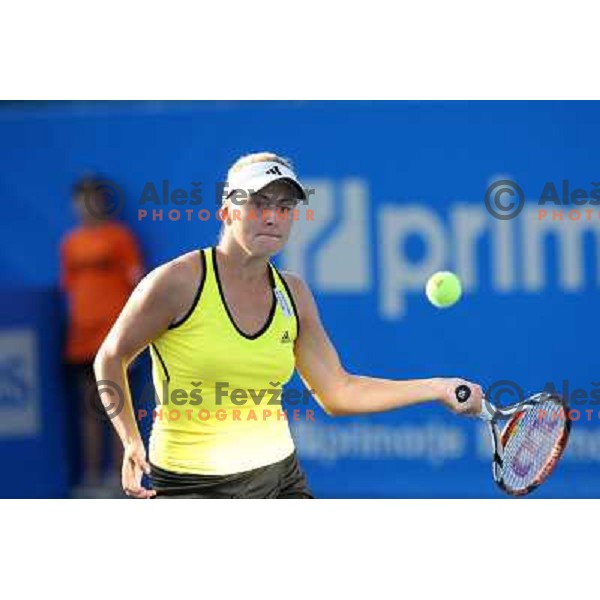 Ksenia Pervak (RUS) during action in second round of Banka Koper Slovenia Open, WTA tour, Portoroz, Slovenia 22.7.2009 