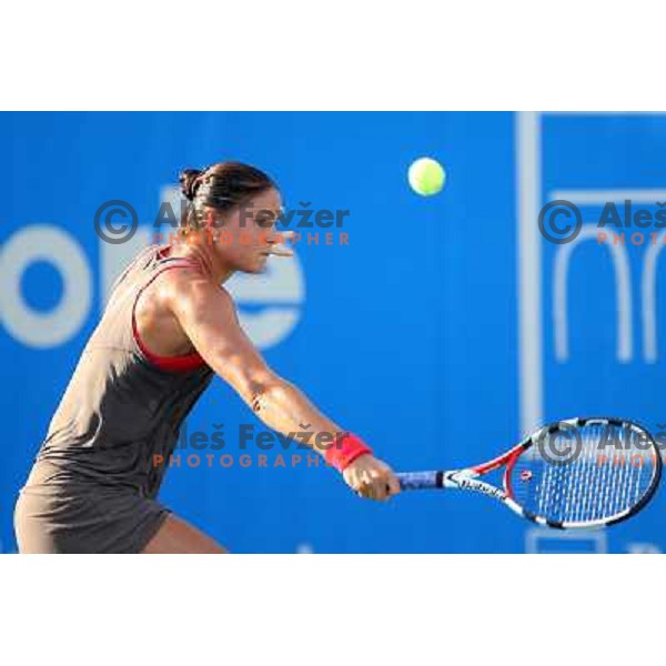 Dinara Safina (RUS) during action in second round of Banka Koper Slovenia Open, WTA tour, Portoroz, Slovenia 22.7.2009 