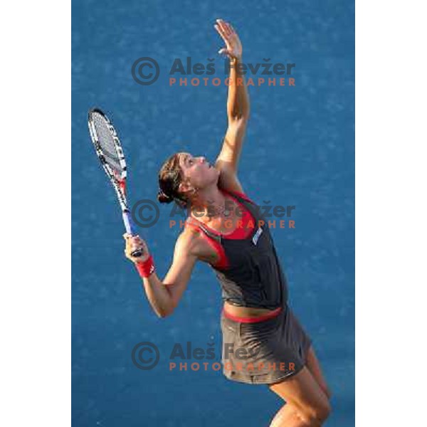 Dinara Safina (RUS) during action in second round of Banka Koper Slovenia Open, WTA tour, Portoroz, Slovenia 22.7.2009 