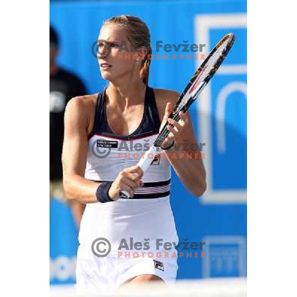 Polona Hercog (SLO) during action in second round of Banka Koper Slovenia Open, WTA tour, Portoroz, Slovenia 22.7.2009 