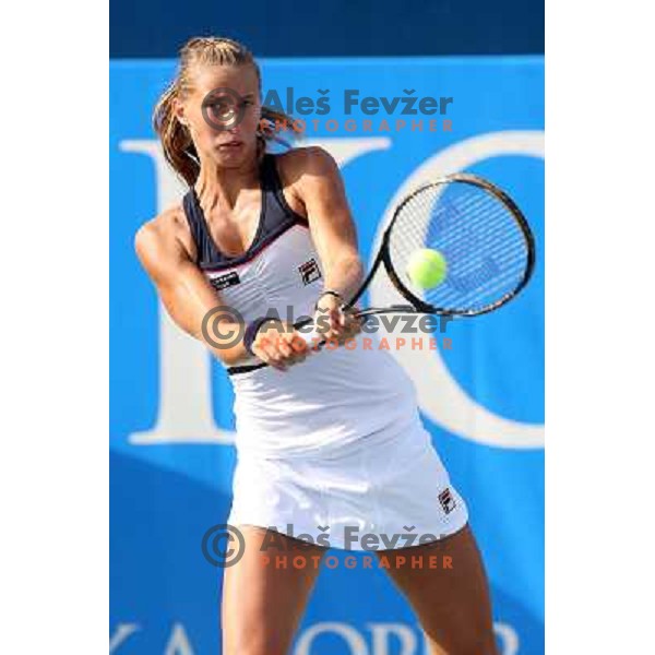 Polona Hercog (SLO) during action in second round of Banka Koper Slovenia Open, WTA tour, Portoroz, Slovenia 22.7.2009 