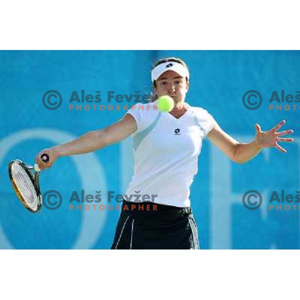 Alberta Brianti (ITA) in action during second round of Banka Koper Slovenia Open, WTA tour, played in SRC Marina, Portoroz 23.7.2009 