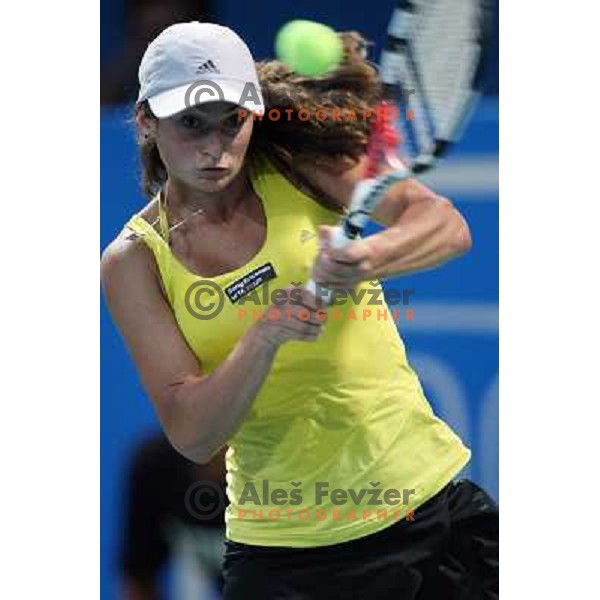 Vesna Manasieva (RUS) in action during second round of Banka Koper Slovenia Open, WTA tour, played in SRC Marina, Portoroz 23.7.2009 