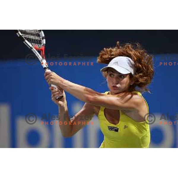 Vesna Manasieva (RUS) in action during second round of Banka Koper Slovenia Open, WTA tour, played in SRC Marina, Portoroz 23.7.2009 