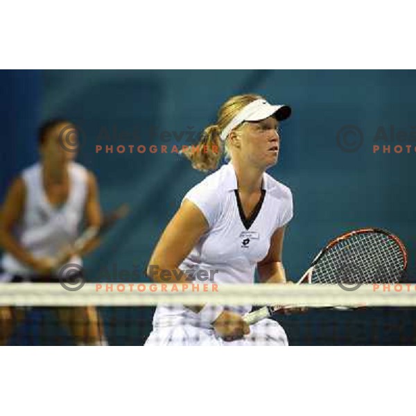 Masa Zec Peskiric (SLO) in action during second round of Banka Koper Slovenia Open, WTA tour, played in SRC Marina, Portoroz 23.7.2009 