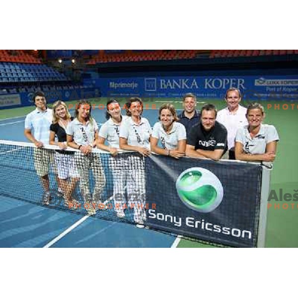 WTA tour Referees at Banka Koper Slovenia Open in Portoroz 2009 