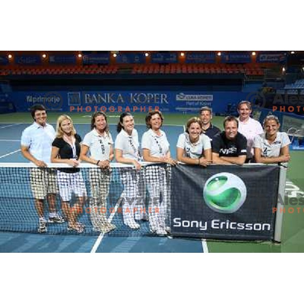 WTA tour Referees at Banka Koper Slovenia Open in Portoroz 2009 