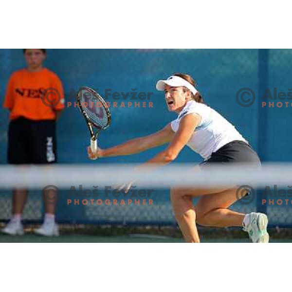 Alberta Brianti (ITA) in action during quarter-finals of Banka Koper Slovenia Open, WYTA tour in SRC Marina, Portoroz 24.7.2009 
