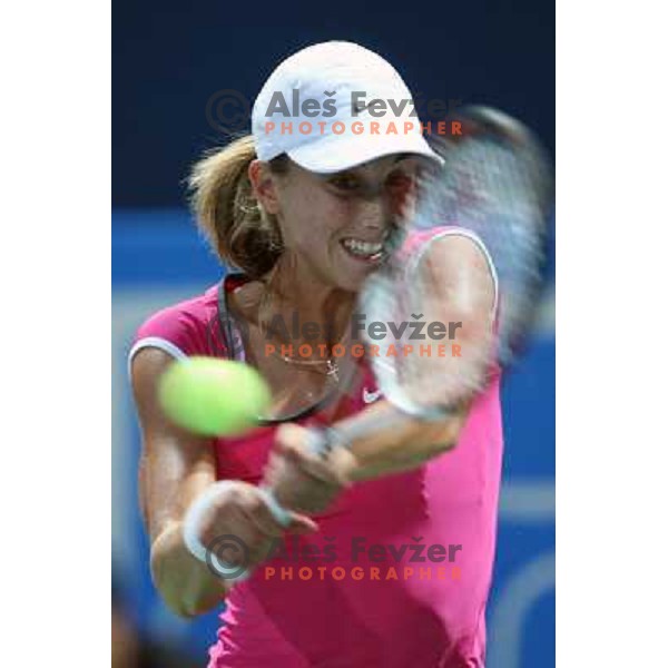 Petra Martic (CRO) in action during quarter-finals of Banka Koper Slovenia Open, WTA tour in SRC Marina, Portoroz 24.7.2009 