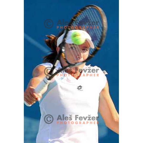 Alberta Brianti (ITA) in action during quarter-finals of Banka Koper Slovenia Open, WYTA tour in SRC Marina, Portoroz 24.7.2009 