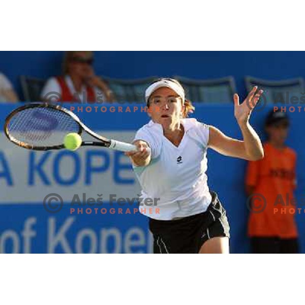 Alberta Brianti (ITA) in action during semi-final of Banka Koper Slovenia Open, WTA tour in SRC Marina, Portoroz 25.7.2009 