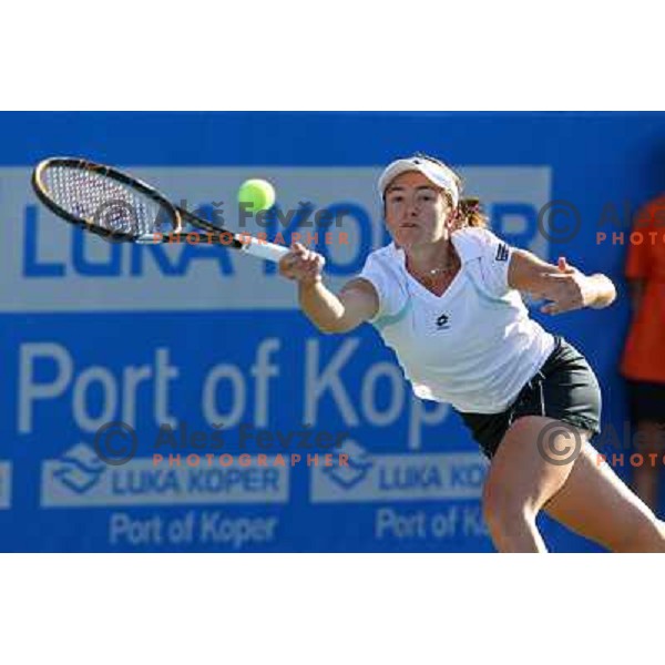Alberta Brianti (ITA) in action during semi-final of Banka Koper Slovenia Open, WTA tour in SRC Marina, Portoroz 25.7.2009 