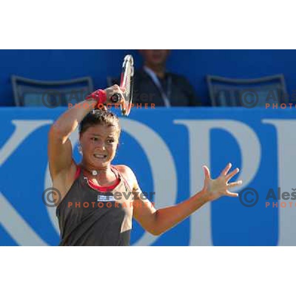 Dinara Safina (RUS) in action during semi-final of Banka Koper Slovenia Open, WTA tour in SRC Marina, Portoroz 25.7.2009 