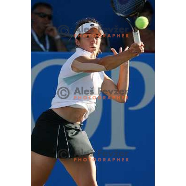 Alberta Brianti (ITA) in action during semi-final of Banka Koper Slovenia Open, WTA tour in SRC Marina, Portoroz 25.7.2009 