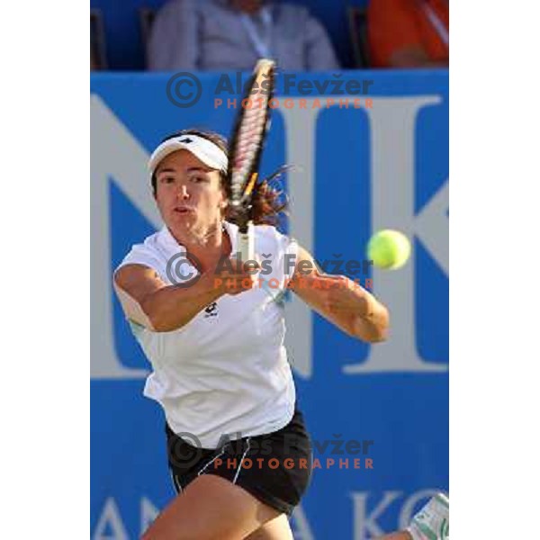 Alberta Brianti (ITA) in action during semi-final of Banka Koper Slovenia Open, WTA tour in SRC Marina, Portoroz 25.7.2009 