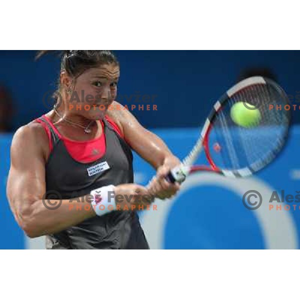 Dinara Safina (RUS) in action during final of Banka Koper Slovenia Open, WTA tour in SRC Marina, Portoroz 26.7.2009 
