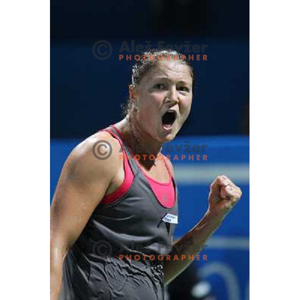 Dinara Safina (RUS) in action during final of Banka Koper Slovenia Open, WTA tour in SRC Marina, Portoroz 26.7.2009 