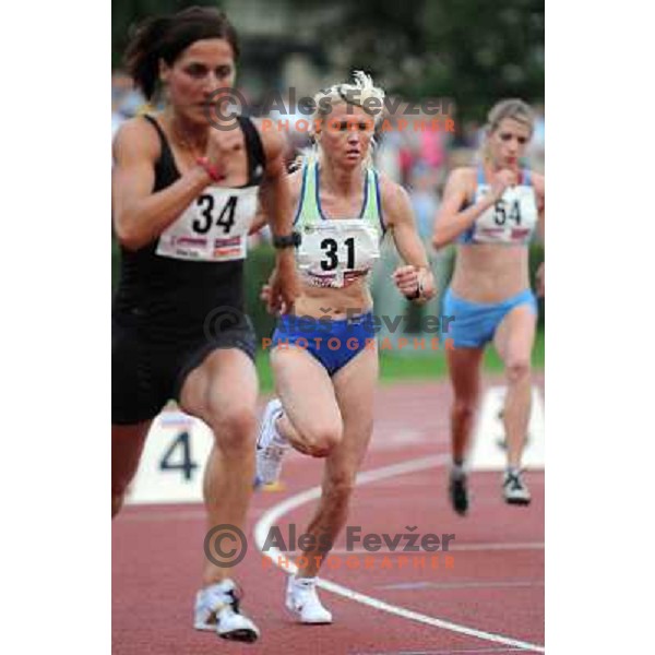 Klemen, Ceplak, Bercic (L-R) at International athletic league, Poljane, Maribor, 28.7.2009 