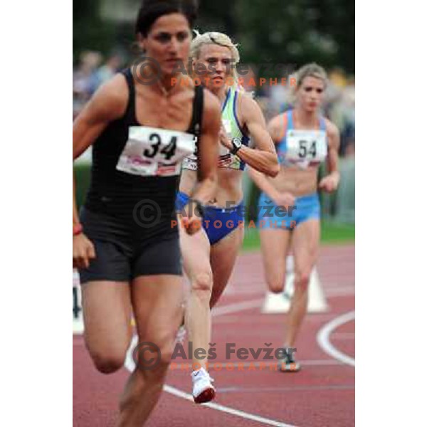 Klemen, Ceplak, Bercic (L-R) at International athletic league, Poljane, Maribor, 28.7.2009 