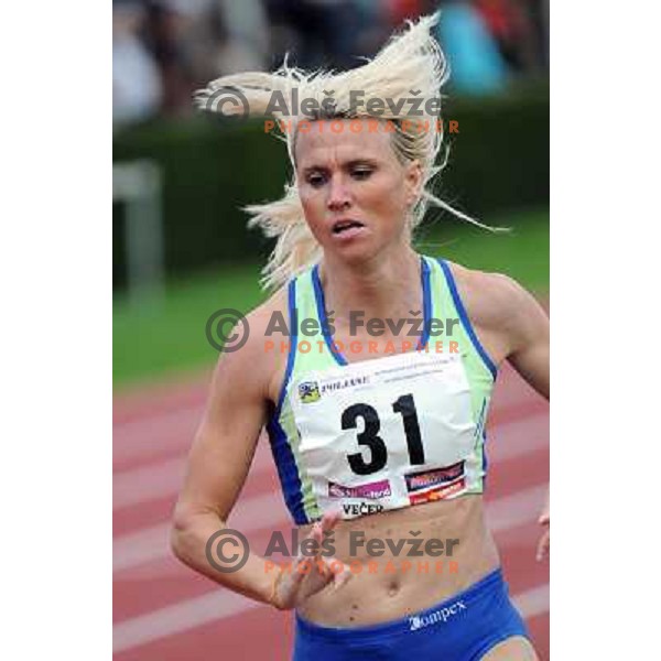 Jolanda Ceplak at International athletic league, Poljane, Maribor, 28.7.2009 