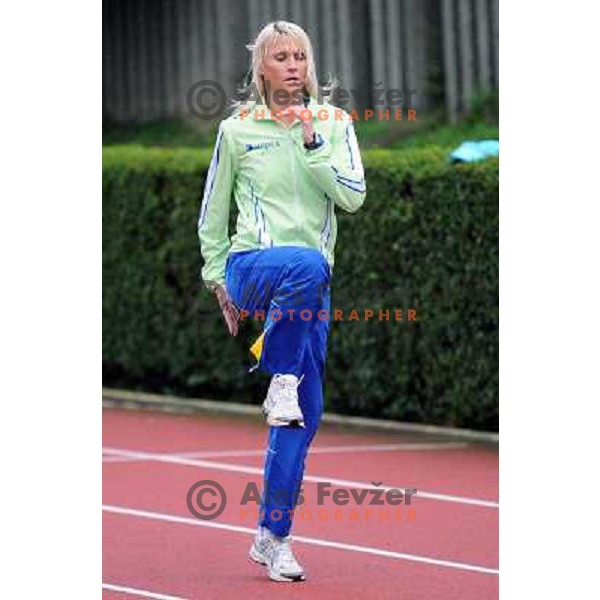 Ceplak at International athletic league, Poljane, Maribor, 28.7.2009 