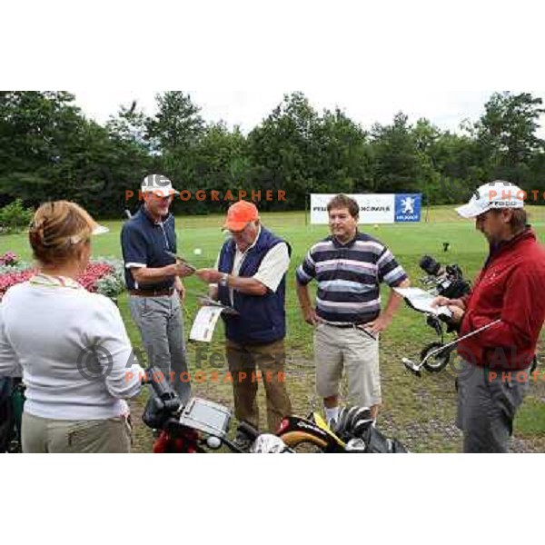 Peugeot Challenge golf tournament, played at King\'s golf course at Bled, Slovenia 25.7.2009 