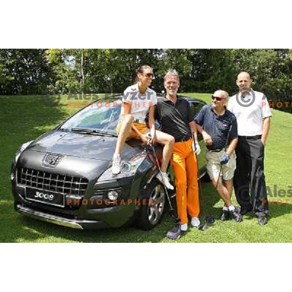  Peugeot Challenge golf tournament, played at King\'s golf course at Bled, Slovenia 25.7.2009 