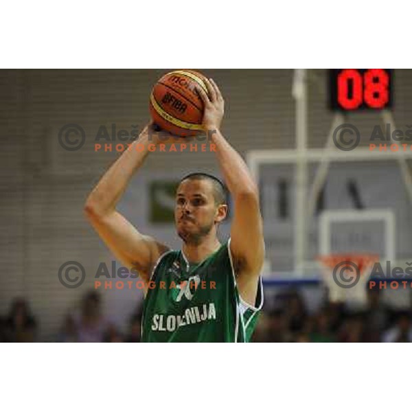 Nachbar at the basketballl game Slovenia - Russia, Friendly Match, Novo Mesto, 10.08.2009, 