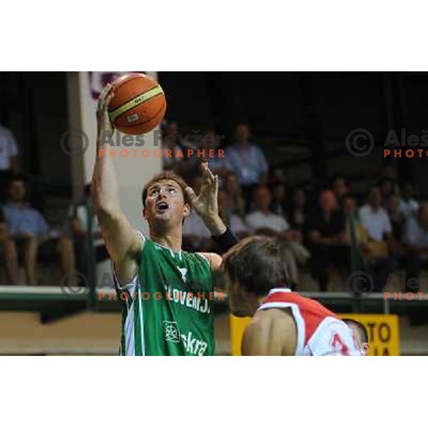 Brezec at the basketballl game Slovenia - Russia, Friendly Match, Novo Mesto, 10.08.2009, 