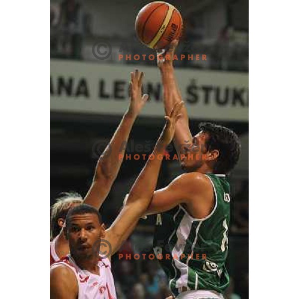 Golemac at the basketballl game Slovenia - Russia, Friendly Match, Novo Mesto, 10.08.2009, 