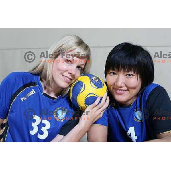 RK Krim Mercator team rooster for 2009-2010 season, Ljubljana 
