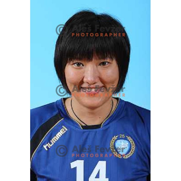RK Krim Mercator team rooster for 2009-2010 season, Ljubljana 