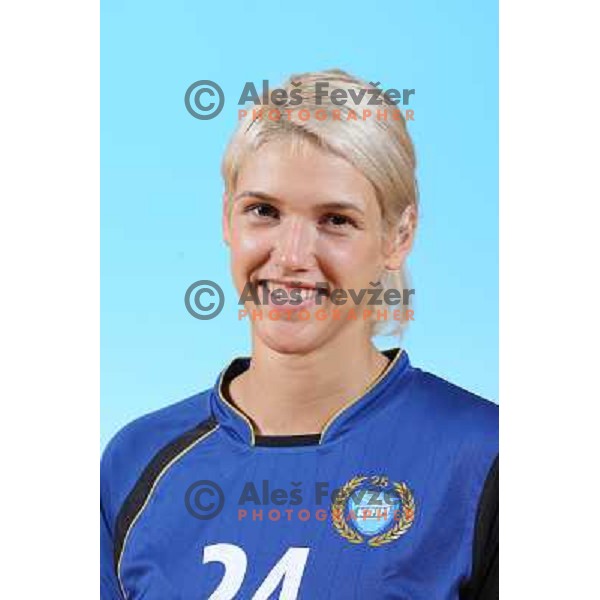 RK Krim Mercator team rooster for 2009-2010 season, Ljubljana 