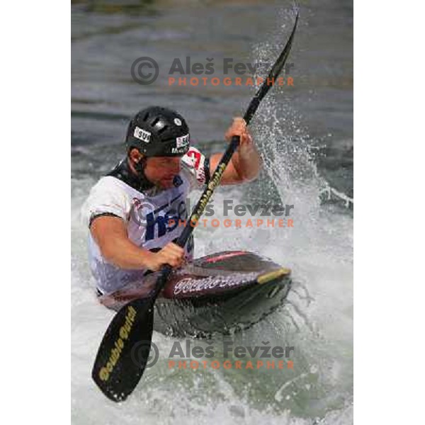 Michael Kurt during ICF Slalom World Ranking race, Slovenian Open in Tacen, 23.08.2009 