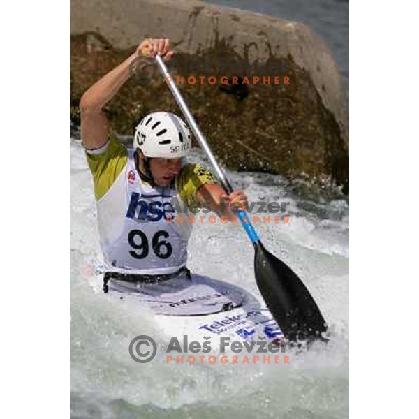 Benjamin Savsek during ICF Slalom World Ranking race, Slovenian Open in Tacen, 23.08.2009 