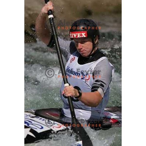Katrina Lawrence during ICF Slalom World Ranking race, Slovenian Open in Tacen, 23.08.2009 