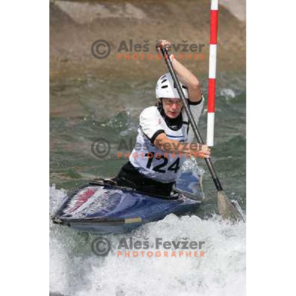 Carolyn Peterson during ICF Slalom World Ranking race, Slovenian Open in Tacen, 23.08.2009 