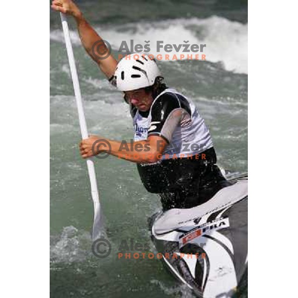 Martin Thomas during ICF Slalom World Ranking race, Slovenian Open in Tacen, 23.08.2009 