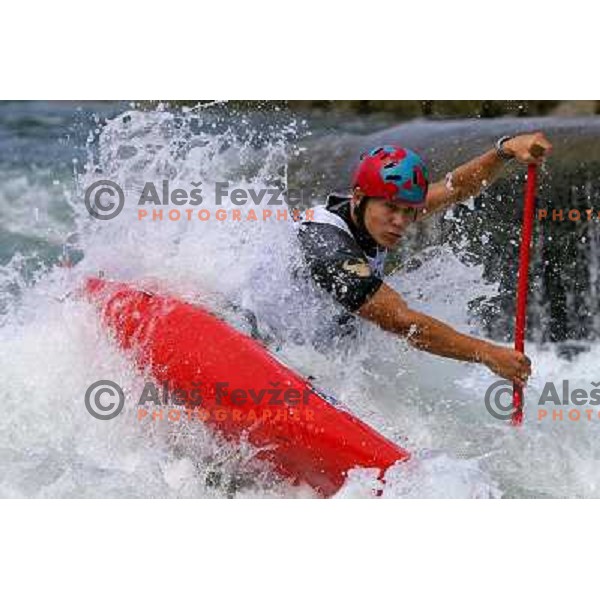 Jure Lenarcic during ICF Slalom World Ranking race, Slovenian Open in Tacen, 23.08.2009 