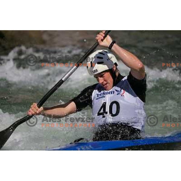 Fiona Pennie during ICF Slalom World Ranking race, Slovenian Open in Tacen, 23.08.2009 
