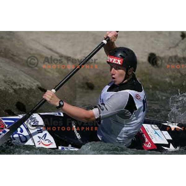 Katrina Lawrence during ICF Slalom World Ranking race, Slovenian Open in Tacen, 23.08.2009 