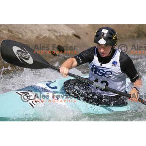 Katrina Lawrence during ICF Slalom World Ranking race, Slovenian Open in Tacen, 23.08.2009 