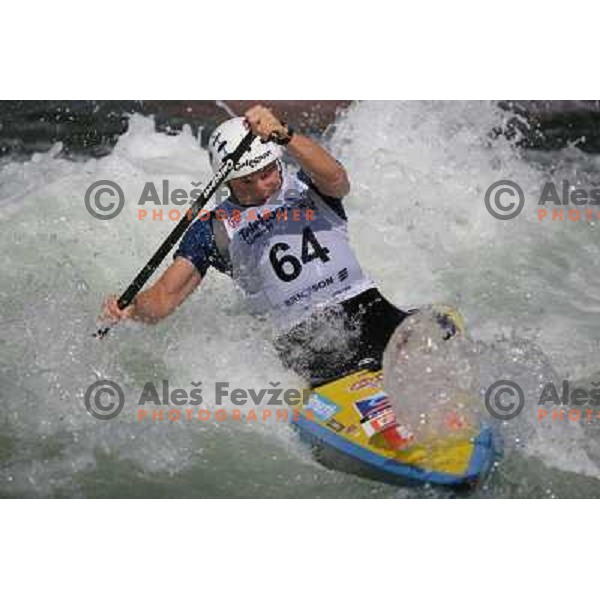 Pavel Foukal during ICF Slalom World Ranking race, Slovenian Open in Tacen, 23.08.2009 