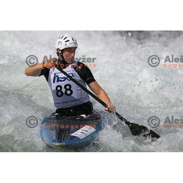 Ian Borrows during ICF Slalom World Ranking race, Slovenian Open in Tacen, 23.08.2009 