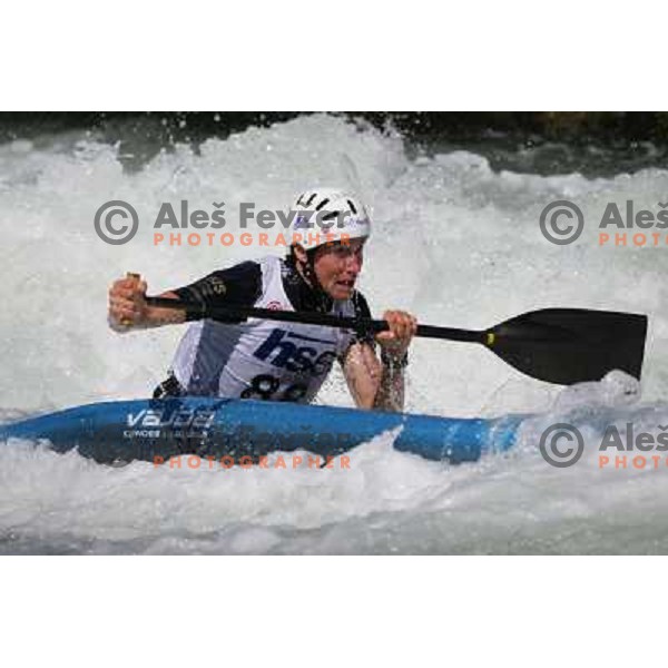 Ian Borrows during ICF Slalom World Ranking race, Slovenian Open in Tacen, 23.08.2009 