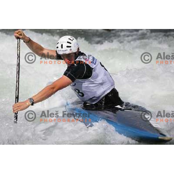 Ian Borrows during ICF Slalom World Ranking race, Slovenian Open in Tacen, 23.08.2009 