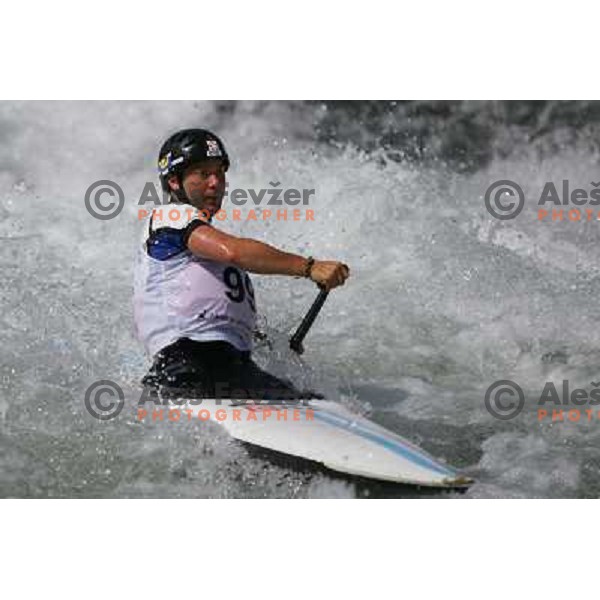 Pierre Labarelle during ICF Slalom World Ranking race, Slovenian Open in Tacen, 23.08.2009 